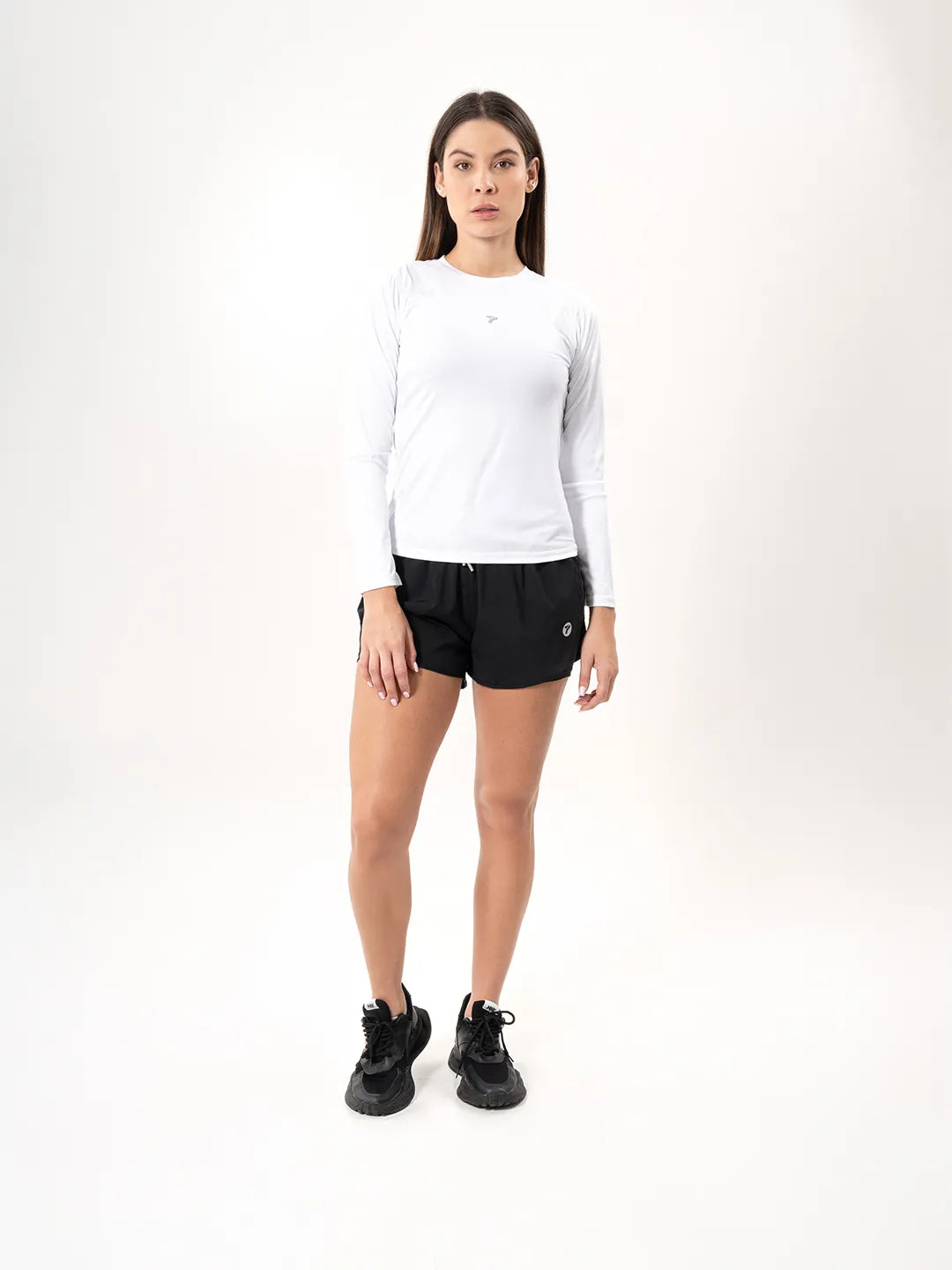 Buzo deportivo blanco TENFIT mujer gym Colombia