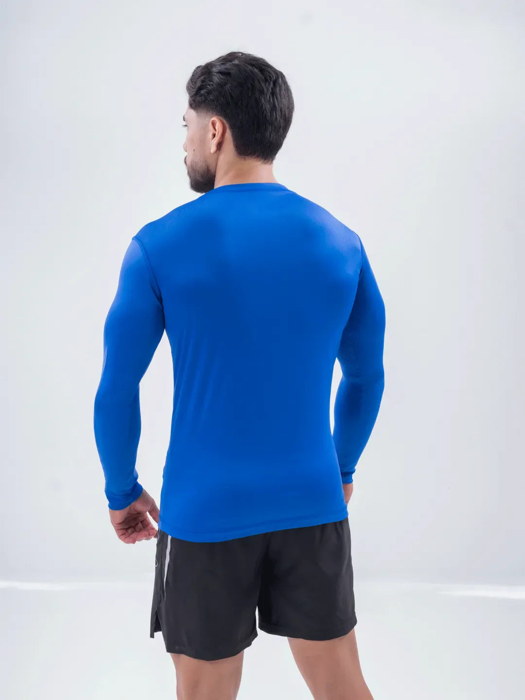 Buzo de Compresión Deportivo Hombre - Azul Rey
