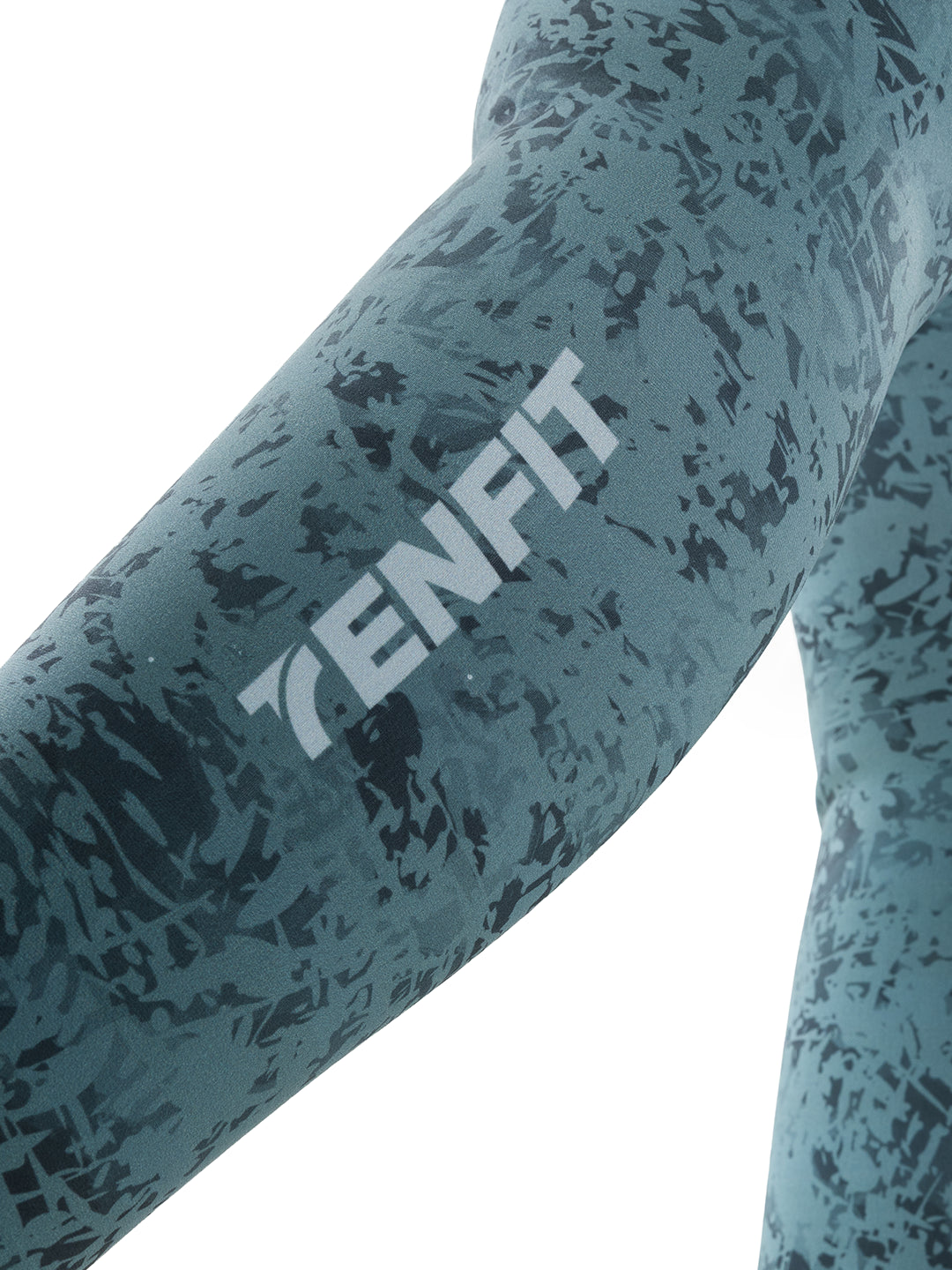Licra deportiva verde oliva para entrenamiento y yoga - TENFIT