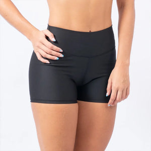 Short Deportivo Extracorto Mujer Supplex - Negro