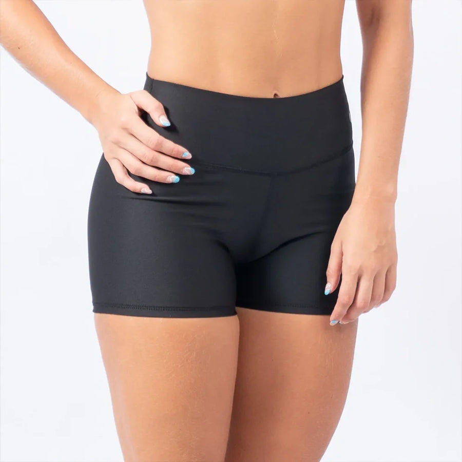Short Deportivo Extracorto Mujer Supplex - Negro
