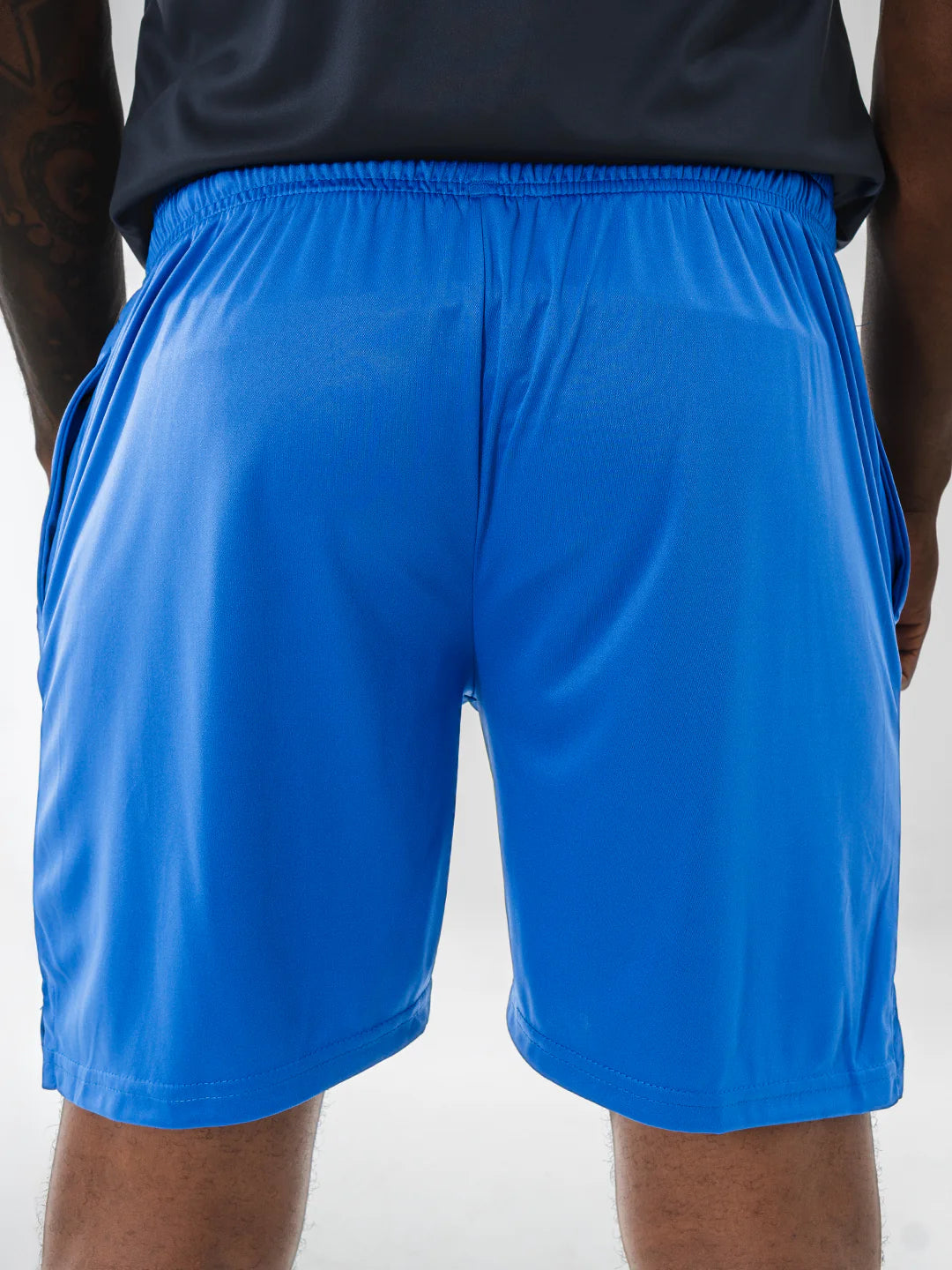 Pantaloneta Deportiva de Hombre en Microfibra – Azul Turquí