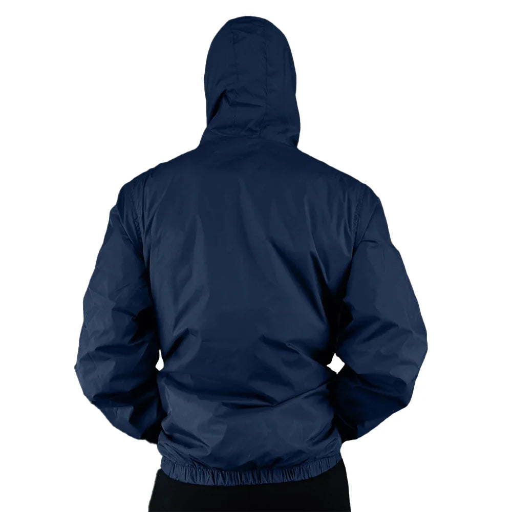 Chaqueta Deportiva Hombre Azul Turquí Running Colombia — TENFIT Sparta