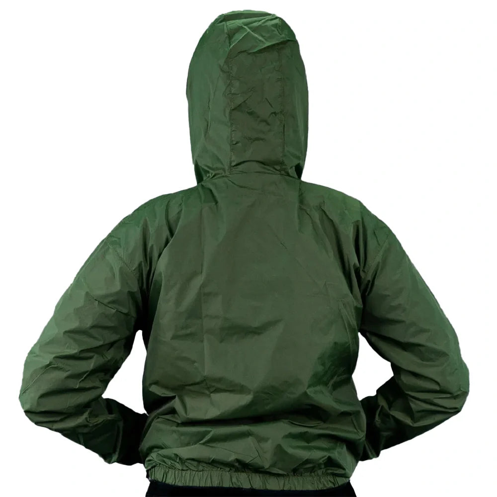 Chaqueta Deportiva Hombre Verde Militar Outdoor Colombia — TENFIT Sparta