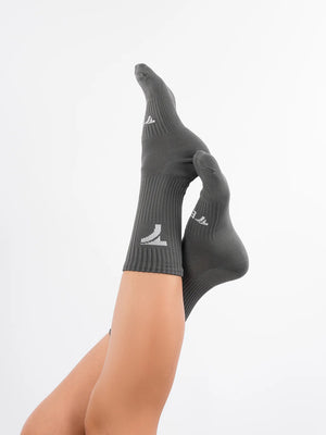 Medias Deportivas Unisex – Gris Oscuro