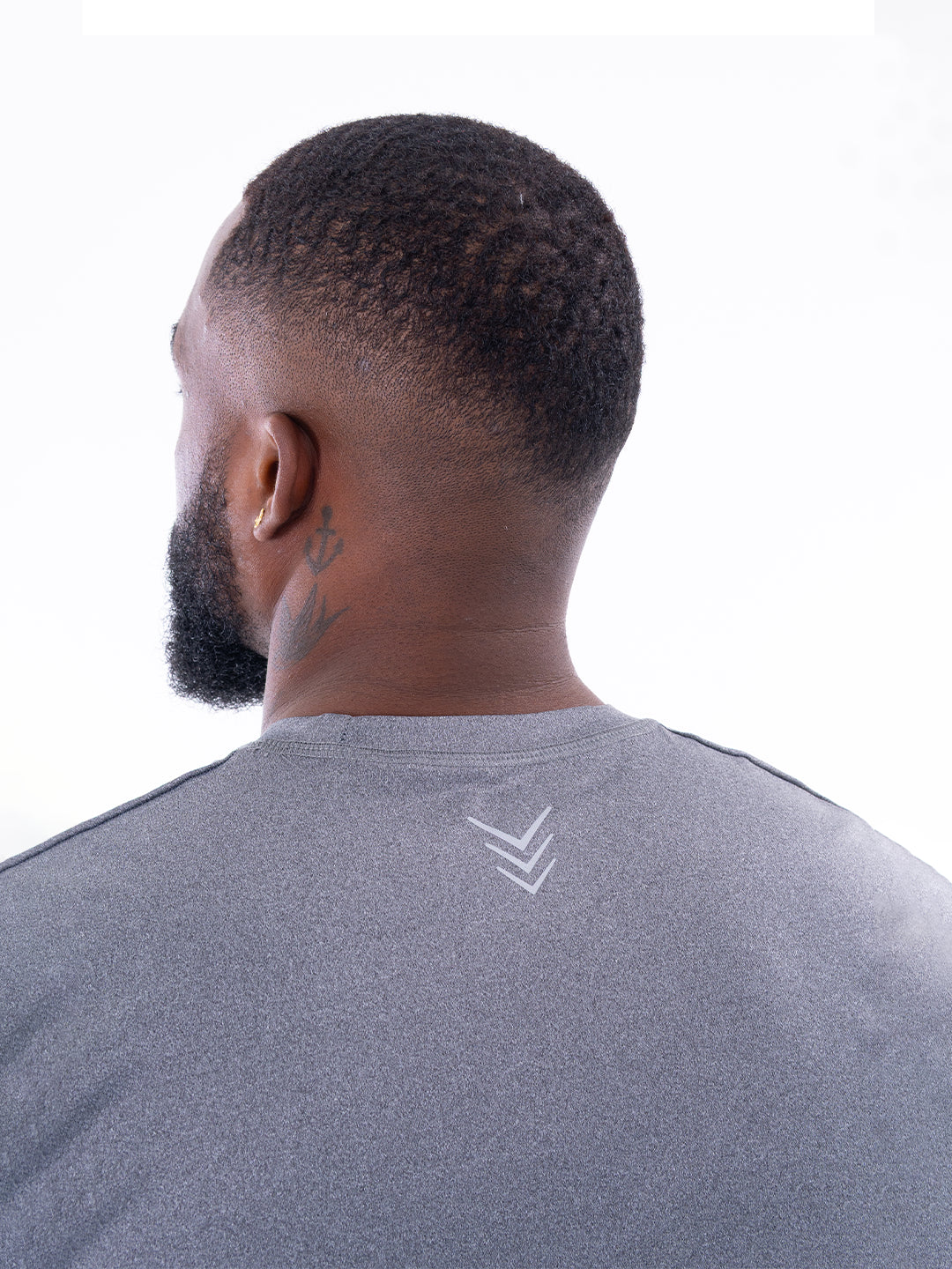 Textura jaspe camiseta sin manga hombre gym — TENFIT