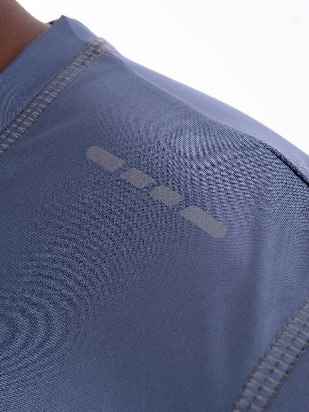 Camiseta entrenamiento funcional gris oscuro hombre — TENFIT Colombia