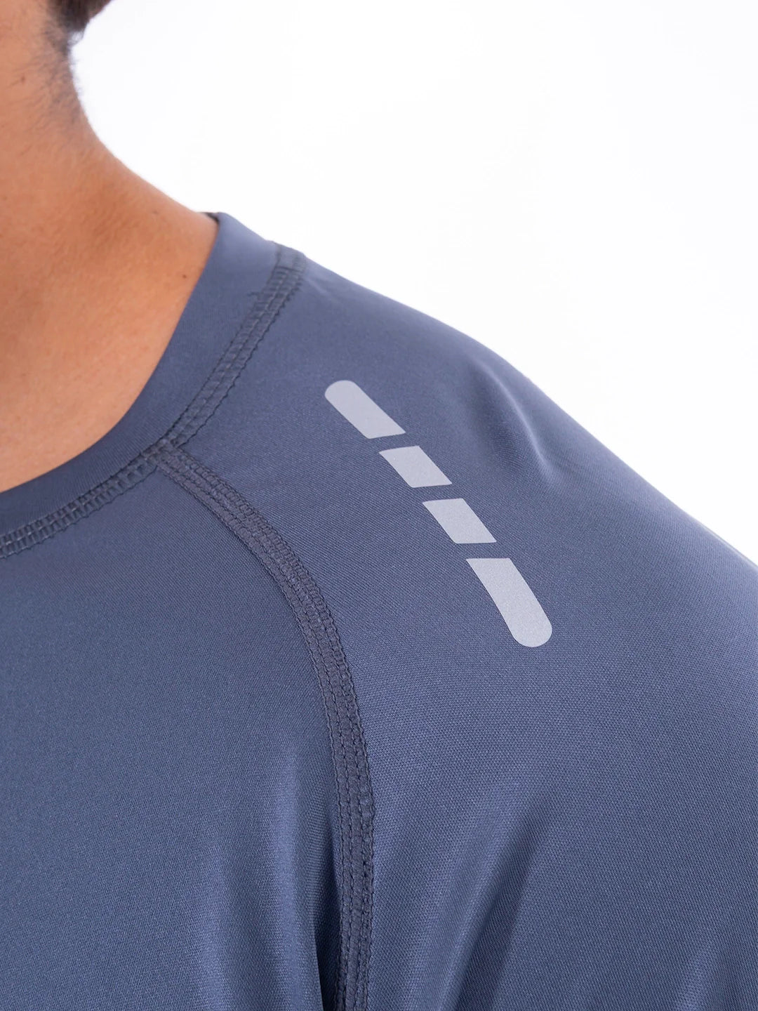 Buzo deportivo gris hombre corte regular TENFIT - lateral