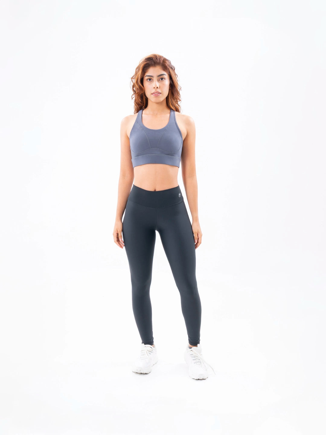 Top Soul Gris Medio deportivo mujer - gym entrenamiento TENFIT
