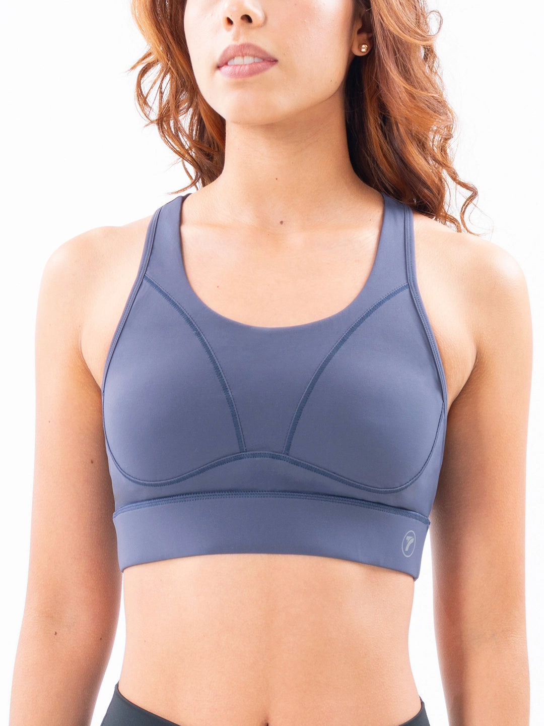 Top Soul Gris Oscuro deportivo mujer - gym entrenamiento TENFIT