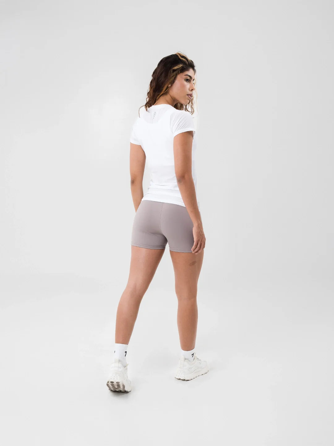 Short Deportivo de Mujer Extra Corto Comfort - Gris Plomo