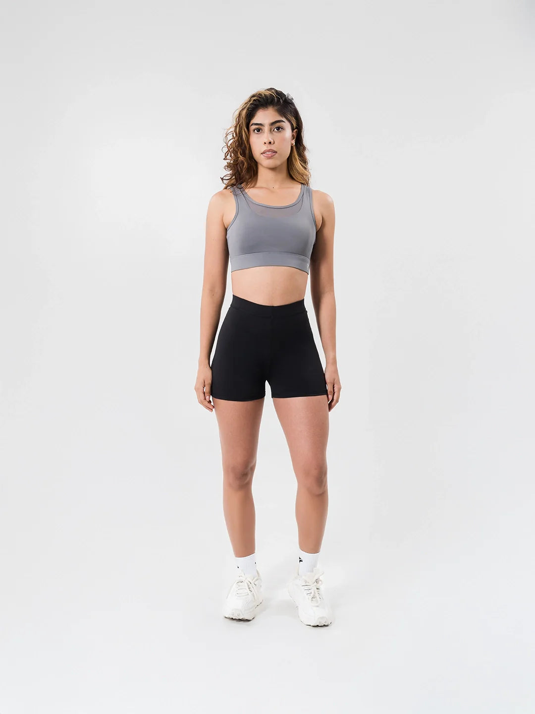 Short Deportivo de Mujer Extra Corto Comfort - Negro