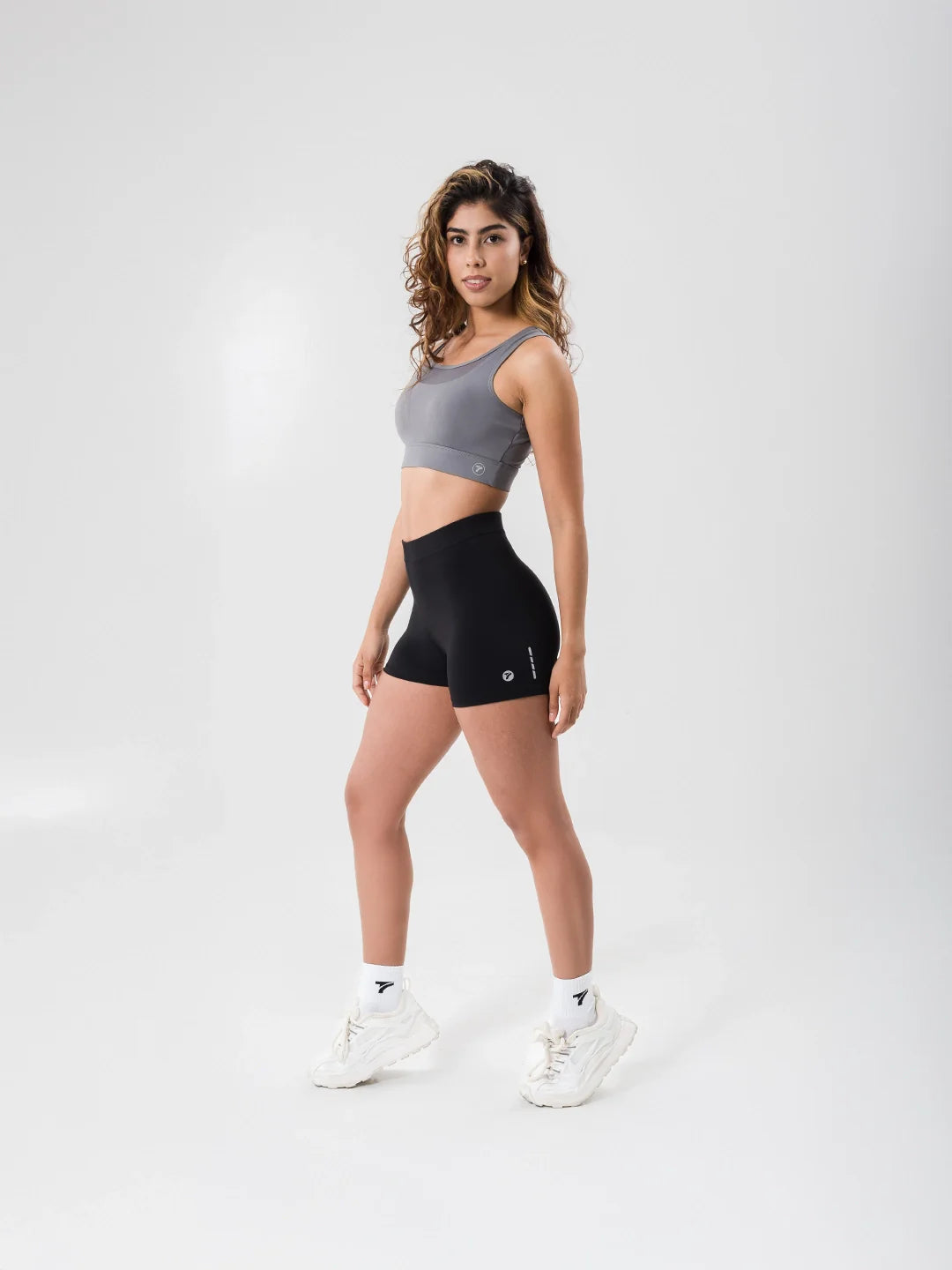 Short Deportivo de Mujer Extra Corto Comfort - Negro