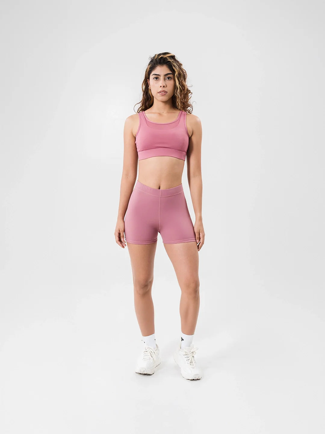 Short Deportivo de Mujer Extra Corto Comfort – Rosa Crepe