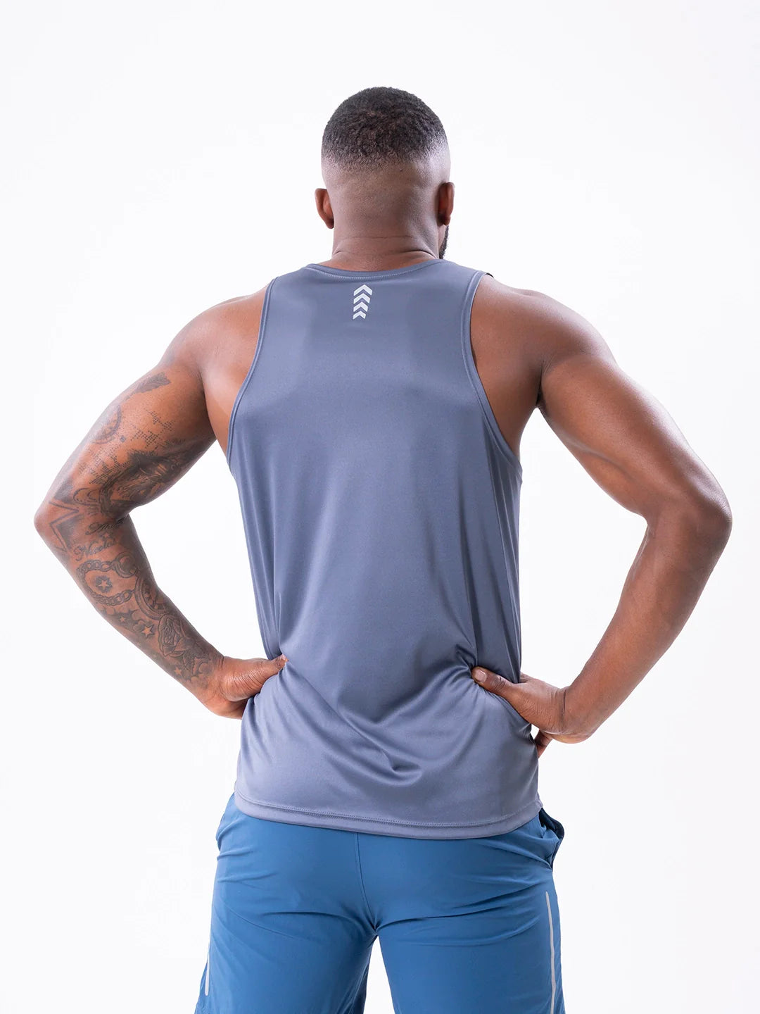 Camisilla gris oscuro tejido técnico hombre Colombia TENFIT