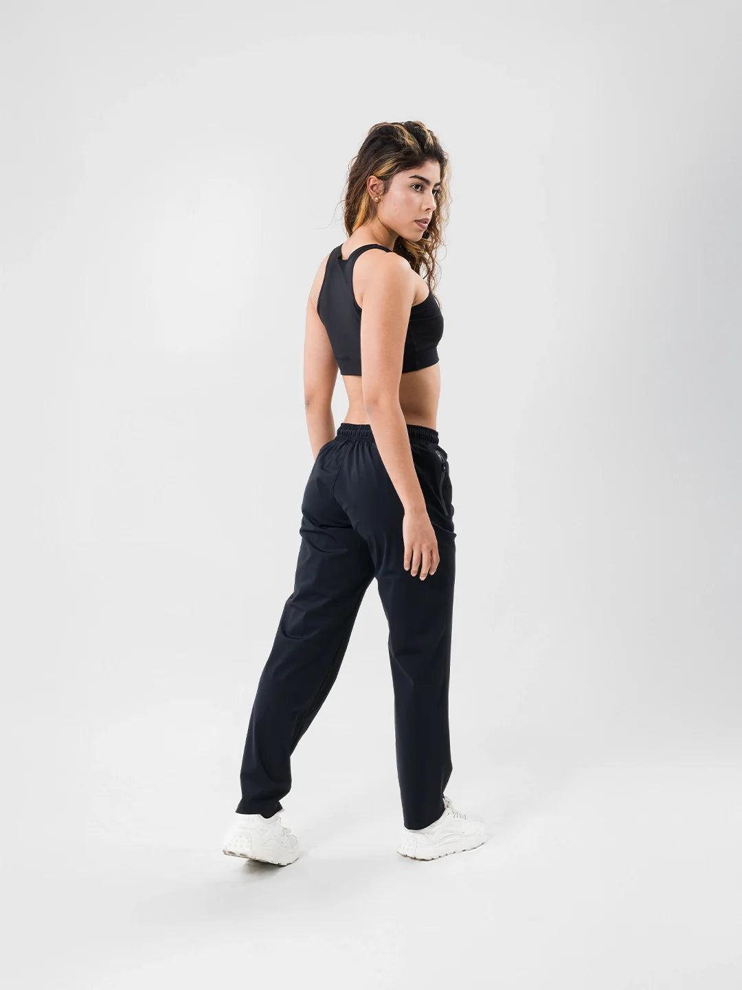 Sudadera Core azul turquí mujer gym entrenamiento - TENFIT