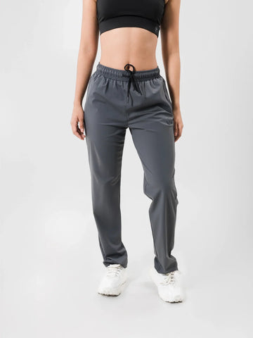 Sudadera deportiva gris oscuro mujer frente - TENFIT