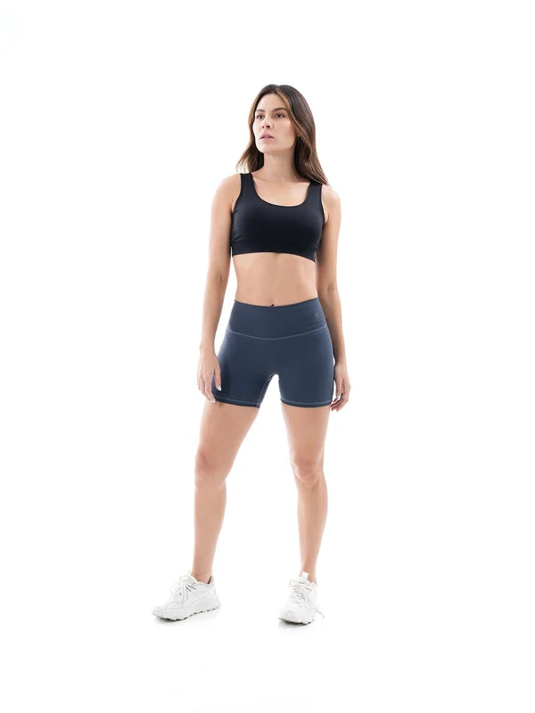 Short Deportivo De Mujer Vibrant- Gris Oscuro