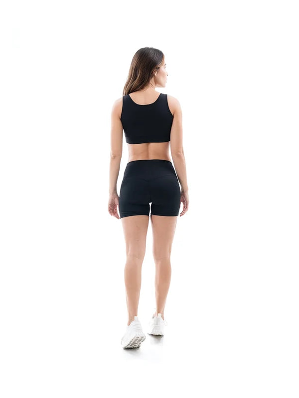 Short Deportivo De Mujer Vibrant- Negro