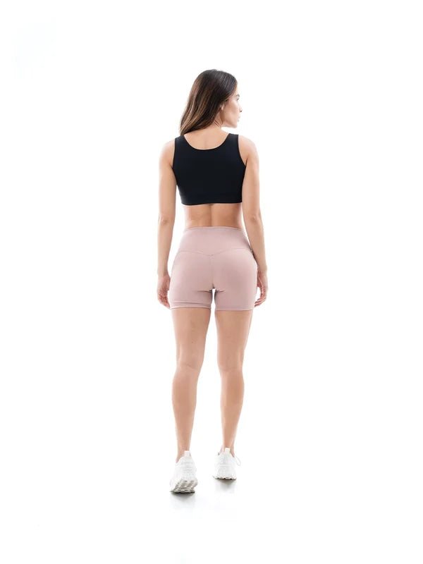Short Deportivo De Mujer Vibrant- Palo De Rosa