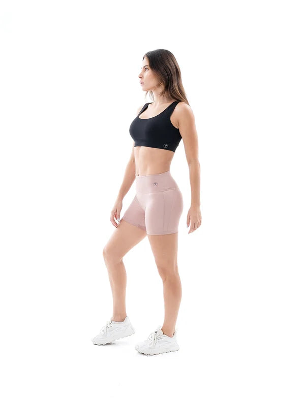 Short Deportivo De Mujer Vibrant- Palo De Rosa