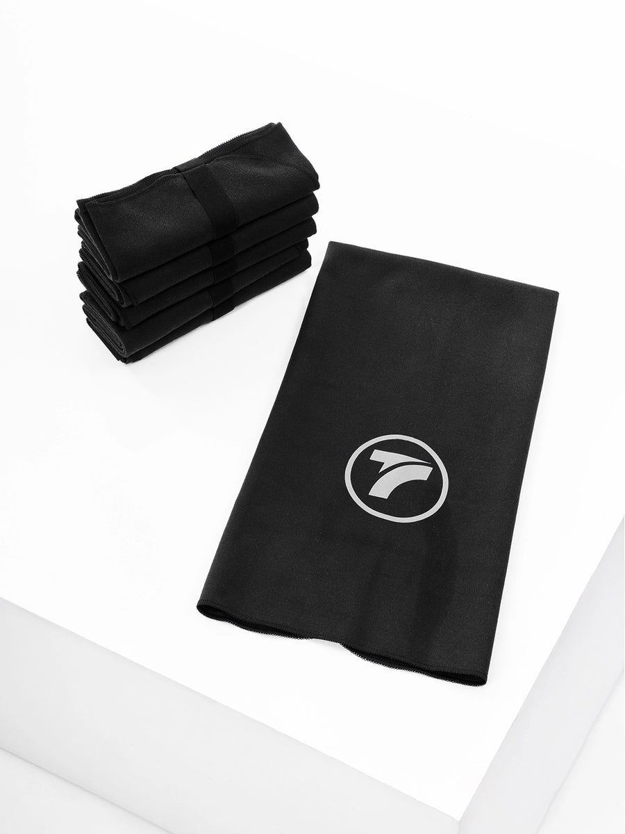 Toalla Deportiva en Microfibra Pequeña- Negro