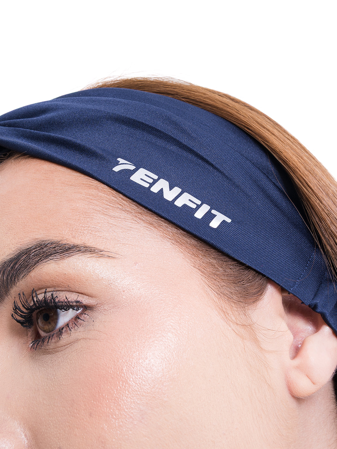 Banda deportiva azul turquí mujer Flexband TENFIT resorte gym