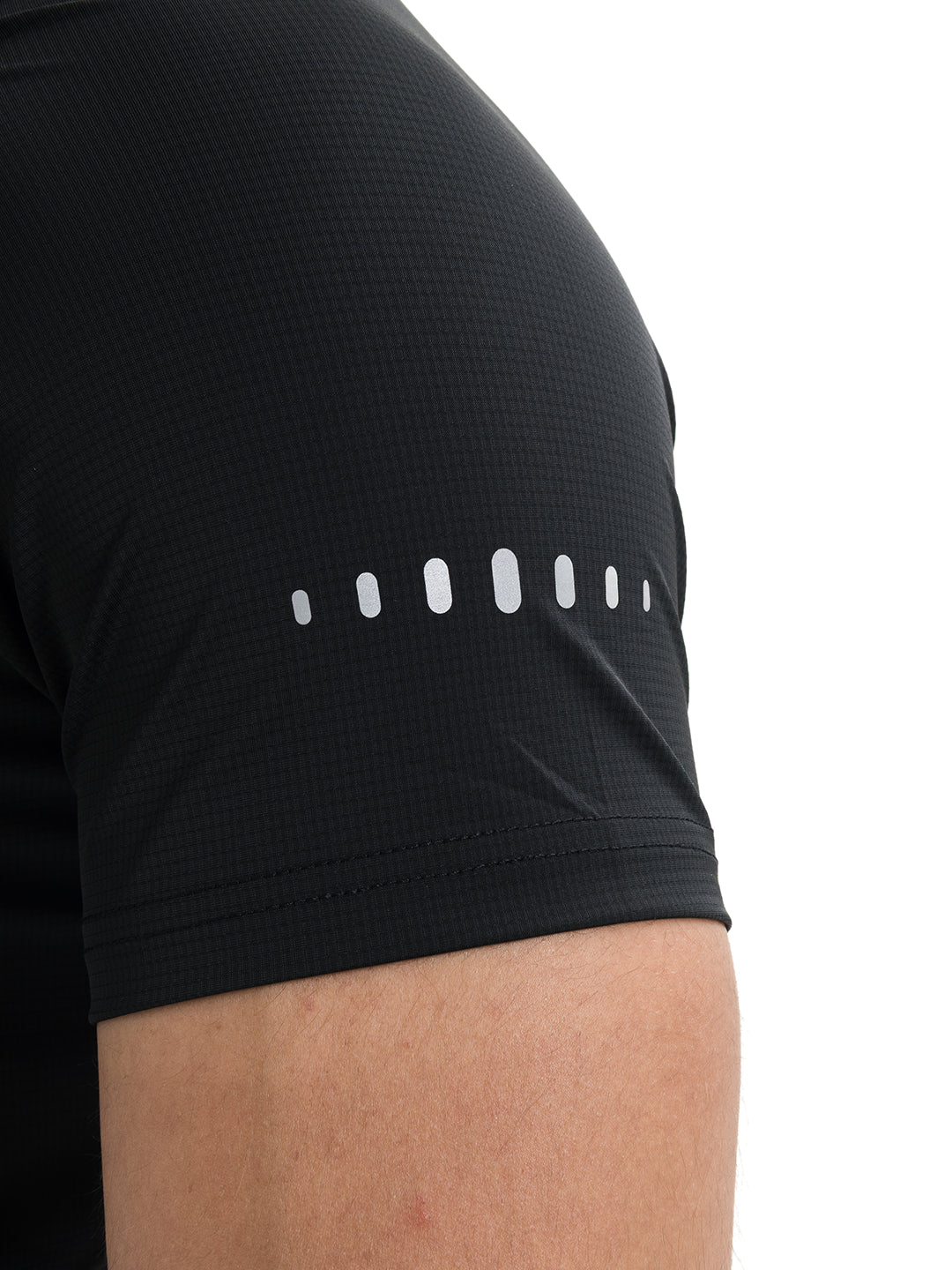 Camiseta entrenamiento hombre negra TENFIT - calidad hecha en Colombia