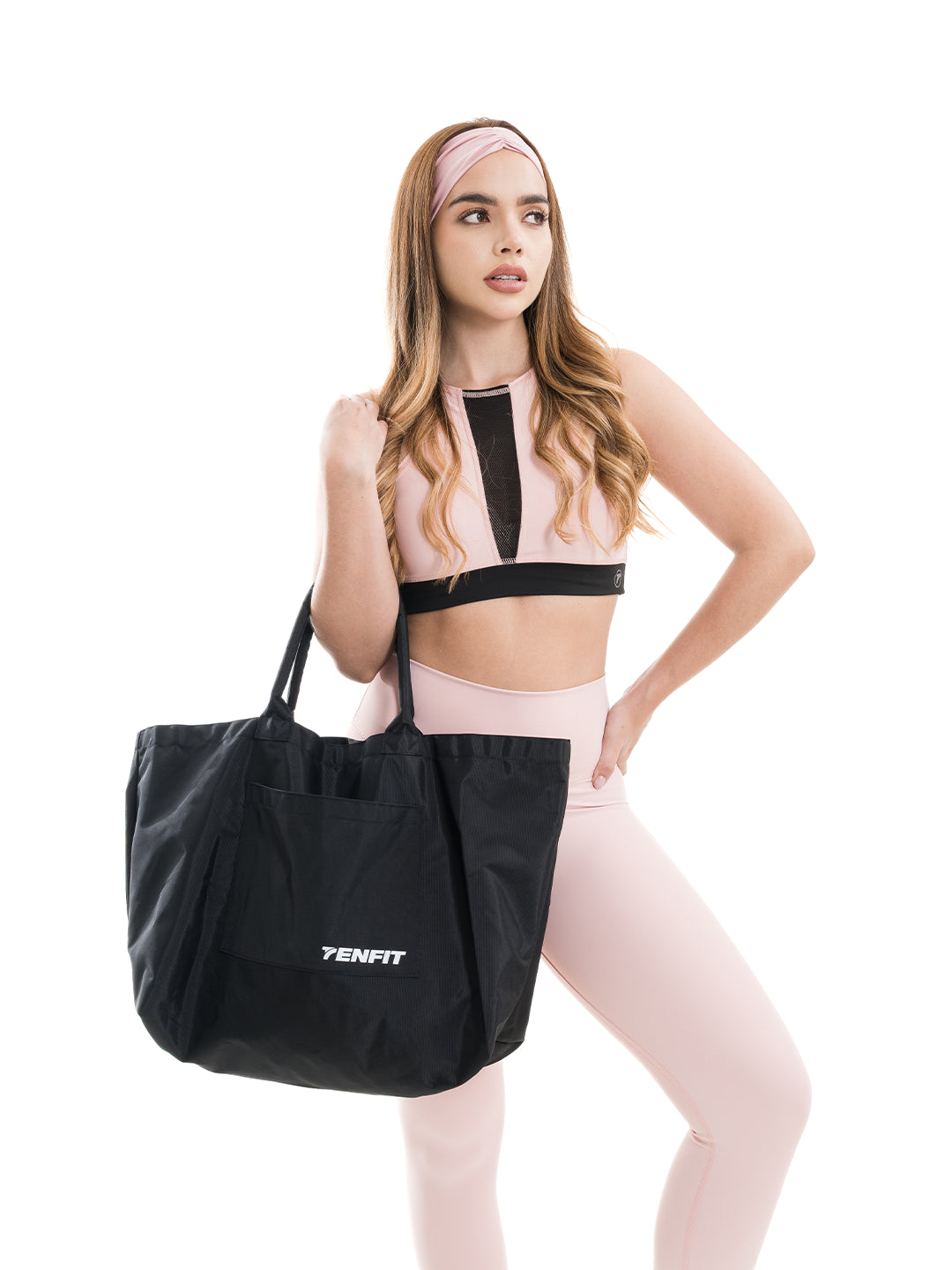 Bolso entrenamiento negro mujer hecho en Colombia — TENFIT Balance
