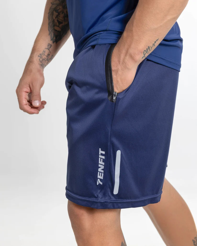 Pantaloneta Deportiva De Hombre Flex Move - Azul Turqui