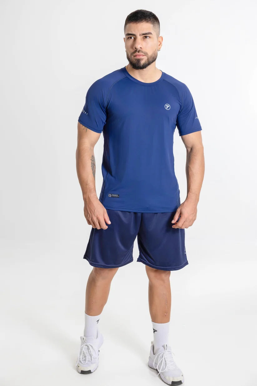 Pantaloneta Deportiva De Hombre Flex Move - Azul Turqui