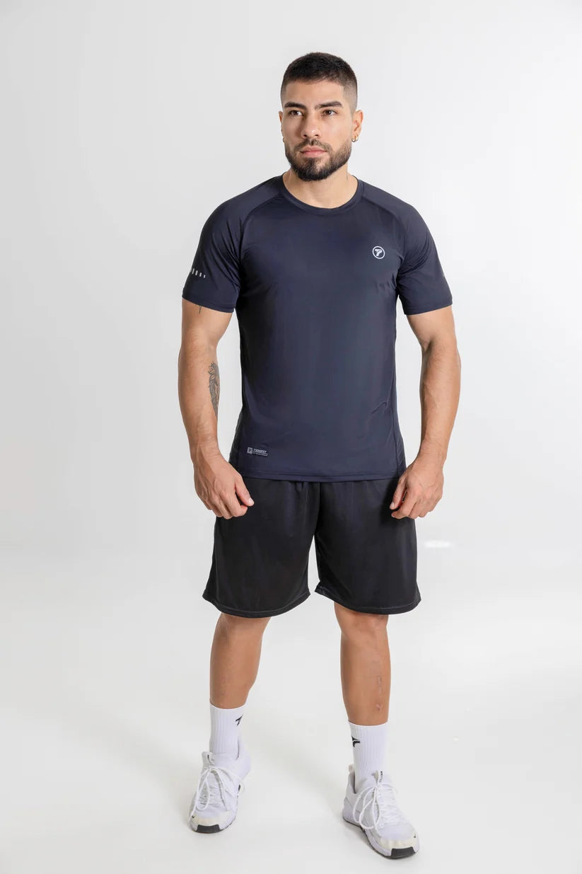 Pantaloneta Deportiva De Hombre Flex Move - Negro
