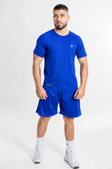 Pantaloneta Deportiva De Hombre Flex Move - Azul Rey