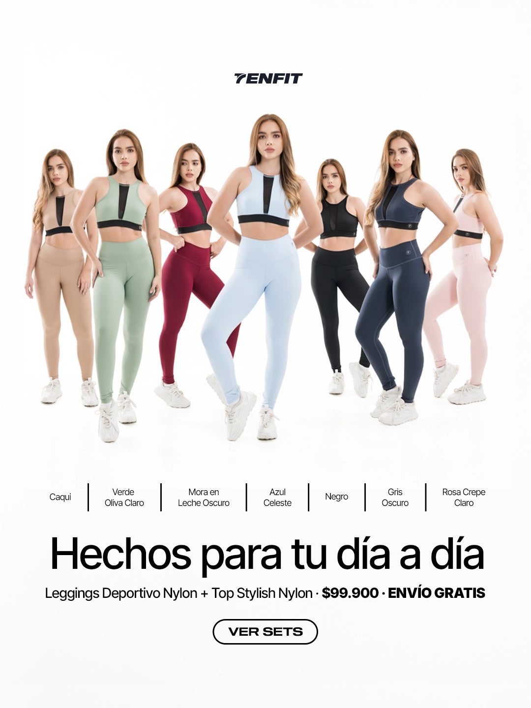 Conjunto Nylon por 100K
