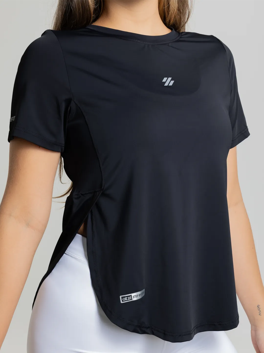 Camiseta Pure Mujer - Negro
