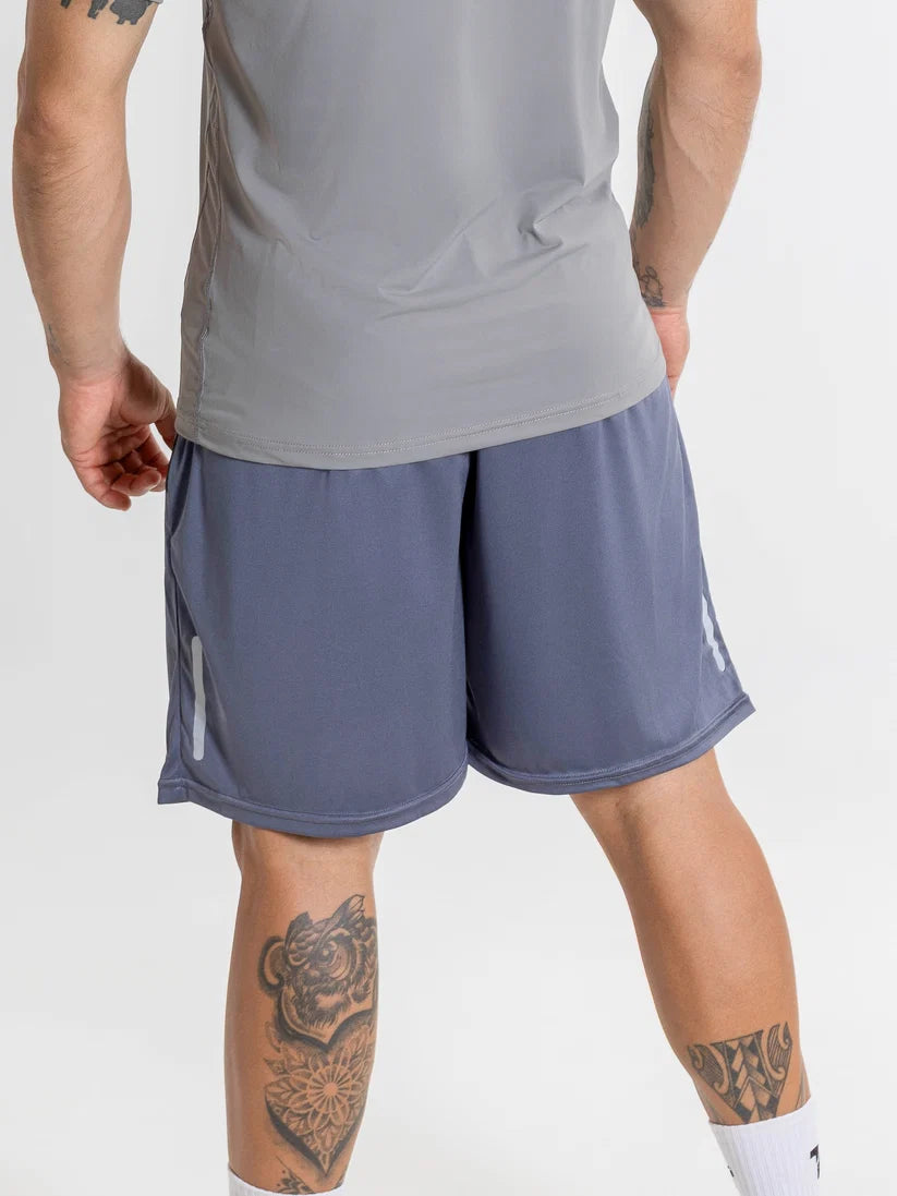 Pantaloneta Deportiva De Hombre Flex Move - Gris Oscuro