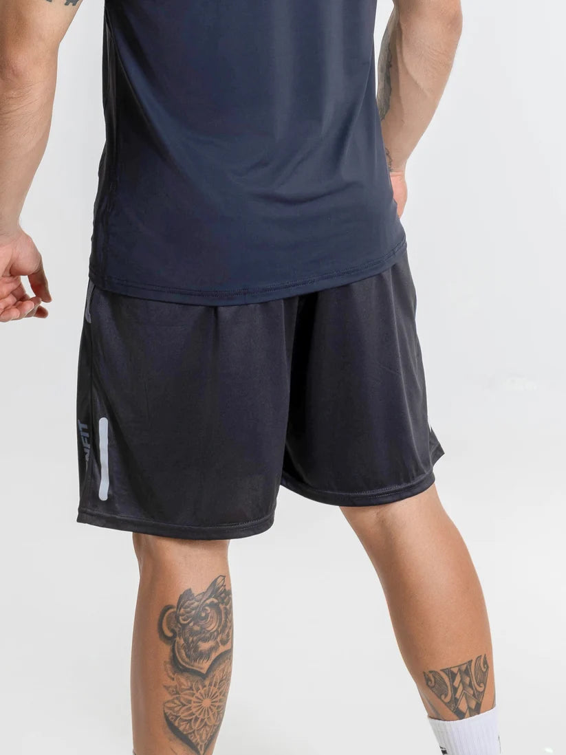 Pantaloneta Deportiva De Hombre Flex Move - Negro