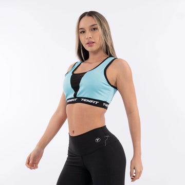 Top Deportivo de Mujer Paula - Verde Menta