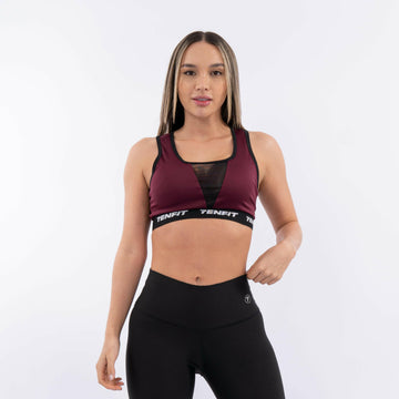 Top Deportivo de Mujer Paula - Vinotinto
