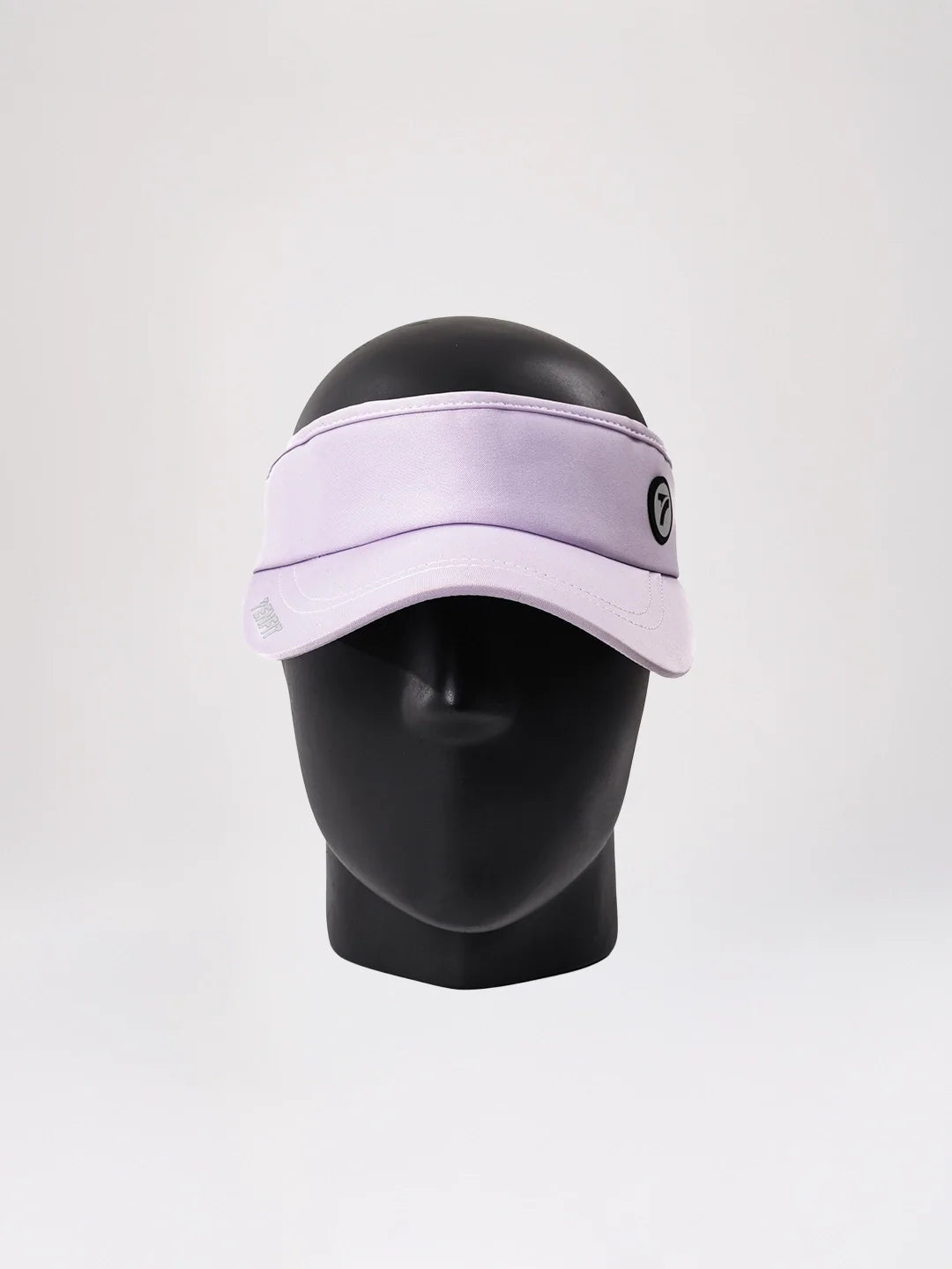 Visera deportiva lila AYRA frente protección UV TENFIT