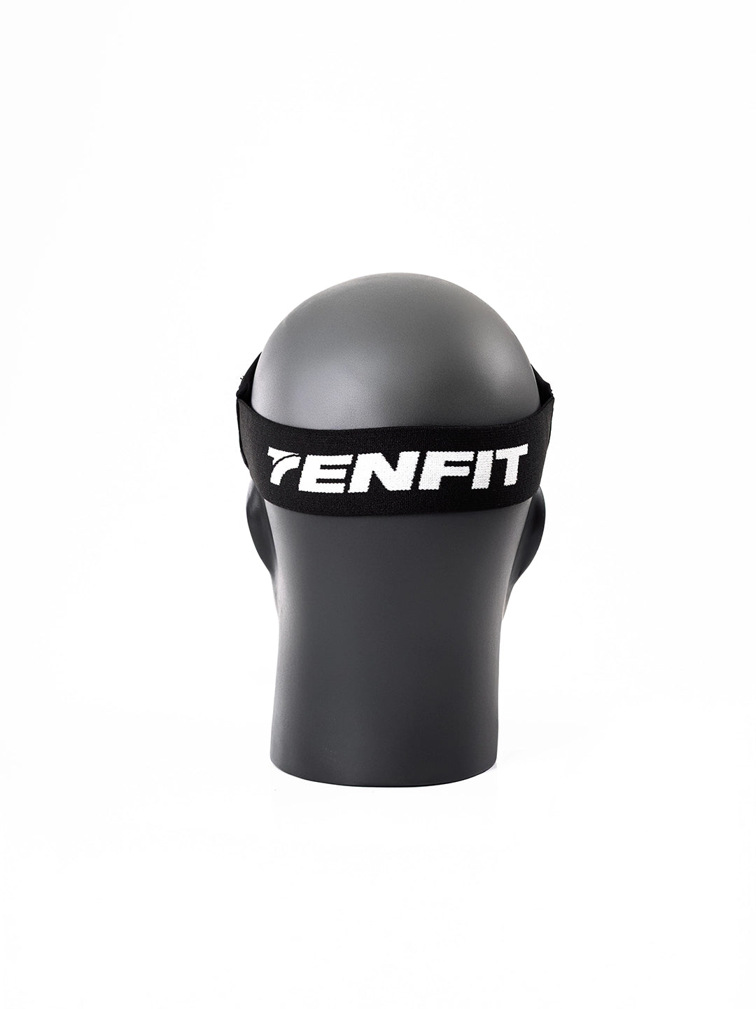 Visera deportiva negra AYRA parte trasera ajuste TENFIT